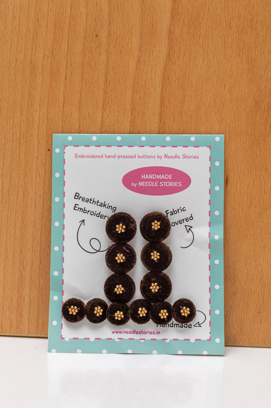 Hand pressed Buttons