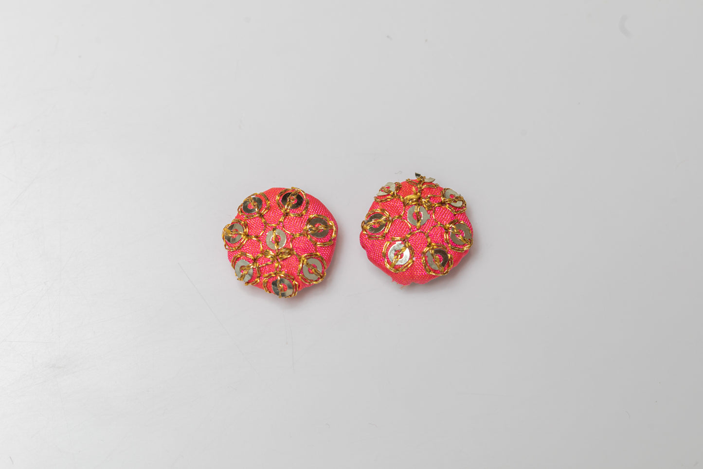 Hand pressed Buttons